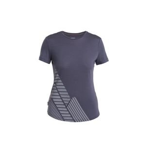 ICEBREAKER Wmns Merino 125 Cool-Lite™ Sphere III SS Tee Peak Quest, Graphite (vzorek) velikost: S