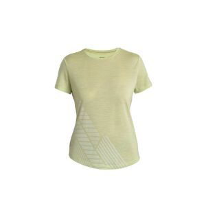 ICEBREAKER Wmns Merino 125 Cool-Lite™ Sphere III SS Tee Peak Quest, Glazen (vzorek) velikost: S