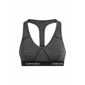 dámská merino podprsenka ICEBREAKER Wmns Sprite Racerback Bra, Gritstone Hthr velikost: XS