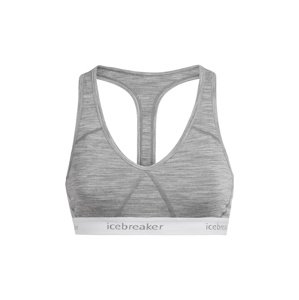 dámská merino podprsenka ICEBREAKER Wmns Sprite Racerback Bra, Metro Hthr velikost: XS