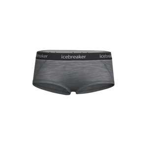 dámské merino kalhotky ICEBREAKER Wmns Sprite Hot pants, Gritstone Heather velikost: L