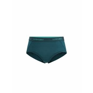 ICEBREAKER Wmns Sprite Hot pants, Green Glory velikost: M