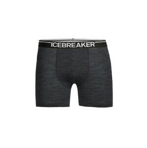 pánské merino boxerky ICEBREAKER Mens Anatomica Boxers, Jet Heather velikost: L