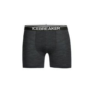 pánské merino boxerky ICEBREAKER Mens Anatomica Boxers, Jet Heather velikost: M