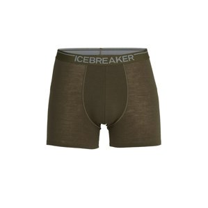 pánské merino boxerky ICEBREAKER Mens Anatomica Boxers, Loden velikost: XL