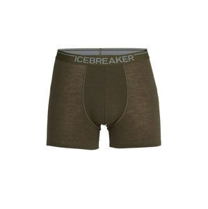 pánské merino boxerky ICEBREAKER Mens Anatomica Boxers, Loden velikost: XXL