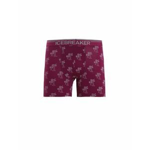 ICEBREAKER Mens Anatomica Boxers, Go Berry/Aop velikost: L