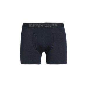 pánské merino boxerky ICEBREAKER Mens Anatomica Boxers w Fly, Midnight Navy velikost: S