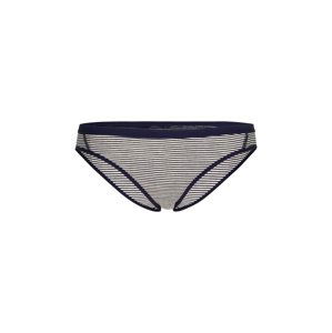 dámské merino kalhotky ICEBREAKER Wmns Siren Bikini, Midnight Navy/Snow velikost: XS