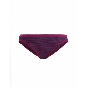 ICEBREAKER Wmns Siren Bikini, Go Berry/Royal Navy velikost: L