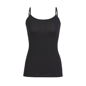 dámské merino tílko ICEBREAKER Wmns Siren Cami, Black velikost: XL