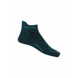 ICEBREAKER Wmns Run+ Ultralight Micro, Green Glory/Fresh velikost: L