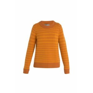 ICEBREAKER Wmns Waypoint Crewe Sweater, Earth/Solar velikost: M