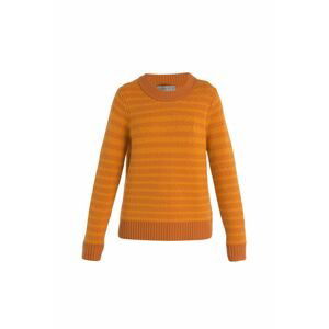 ICEBREAKER Wmns Waypoint Crewe Sweater, Earth/Solar velikost: S