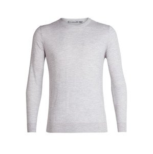 pánský merino svetr ICEBREAKER Mens Shearer Crewe Sweater, STEEL HTHR velikost: XXL