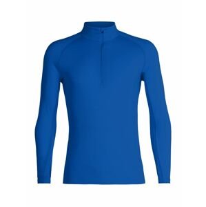 pánské triko dlouhý rukáv, 1/2 zip ICEBREAKER Mens 200 Zone LS Half Zip, Lazurite velikost: L