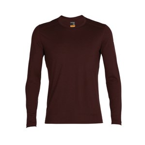 pánské merino triko dlouhý rukáv  ICEBREAKER Mens 200 Oasis LS Crewe, Espresso velikost: L