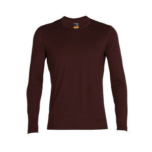 pánské merino triko dlouhý rukáv  ICEBREAKER Mens 200 Oasis LS Crewe, Espresso velikost: M