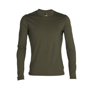 pánské merino triko dlouhý rukáv  ICEBREAKER Mens 200 Oasis LS Crewe, Loden velikost: S