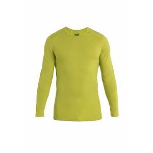 ICEBREAKER Mens 200 Oasis LS Crewe, Bio Lime velikost: L