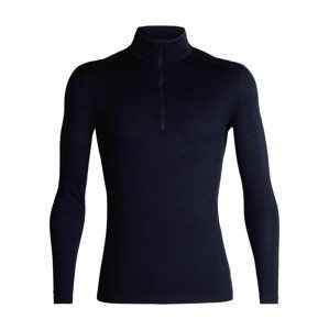 pánské merino triko ICEBREAKER Mens 200 Oasis LS Half Zip, Midnight Navy velikost: L