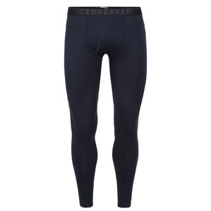 pánské merino spodky ICEBREAKER Mens 200 Oasis Leggings w Fly, Midnight Navy velikost: L