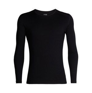 Pánské triko ICEBREAKER Mens 260 Tech LS Crewe, Black velikost: M