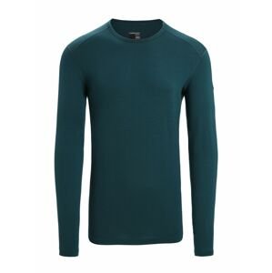 ICEBREAKER Mens 260 Tech LS Crewe, Green Glory velikost: M