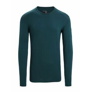 ICEBREAKER Mens 260 Tech LS Crewe, Green Glory velikost: XL