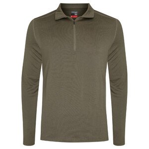 pánské merino triko dlouhý rukáv  ICEBREAKER Mens 260 Tech LS Half Zip, Loden velikost: S