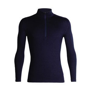 pánské merino triko ICEBREAKER Mens 260 Tech LS Half Zip, Midnight Navy velikost: L