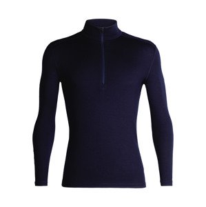 pánské merino triko ICEBREAKER Mens 260 Tech LS Half Zip, Midnight Navy velikost: M