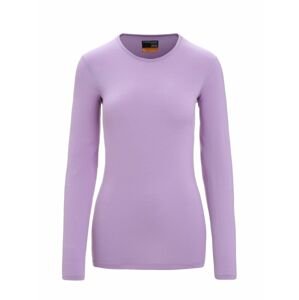 ICEBREAKER Wmns 200 Oasis LS Crewe, Purple Gaze velikost: L