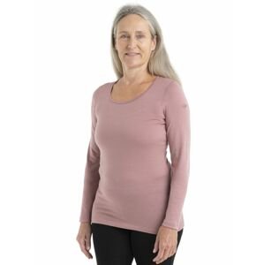 ICEBREAKER Wmns 200 Oasis LS Scoop, Crystal velikost: L