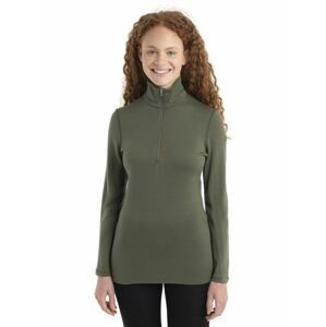 ICEBREAKER Wmns 260 Tech LS Half Zip, Loden velikost: S