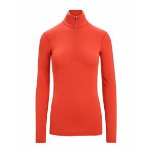 ICEBREAKER Wmns 260 Tech LS Half Zip, Vibrant Earth velikost: M