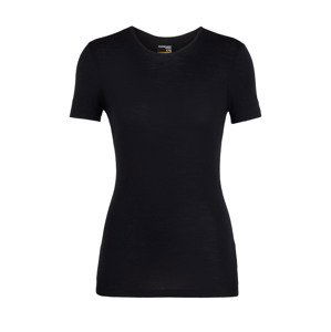 dámské merino triko krátký rukáv ICEBREAKER Wmns 175 Everyday SS Crewe, Black velikost: M