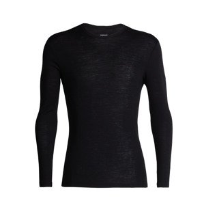 pánské merino triko dlouhý rukáv ICEBREAKER Mens 175 Everyday LS Crewe, Black velikost: M