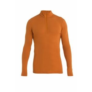 ICEBREAKER Mens 175 Everyday LS Half Zip, Earth velikost: S