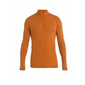 ICEBREAKER Mens 175 Everyday LS Half Zip, Earth velikost: XL