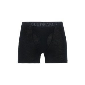 pánské merino boxerky ICEBREAKER Mens 175 Everyday Boxers w fly, Black velikost: M