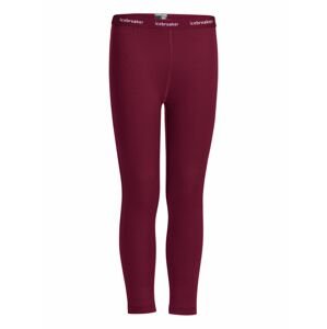 dětské spodky ICEBREAKER Kids 260 Tech Leggings, Cherry velikost: 2