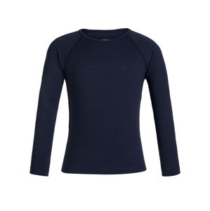 dětské merino triko ICEBREAKER Kids 200 Oasis LS Crewe, Midnight Navy velikost: 8