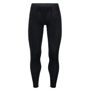 pánské merino spodky ICEBREAKER Mens 175 Everyday Leggings w Fly, Black velikost: L