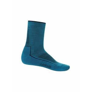 ICEBREAKER Mens Hike Cool-Lite 3Q Crew, Geo Blue velikost: S