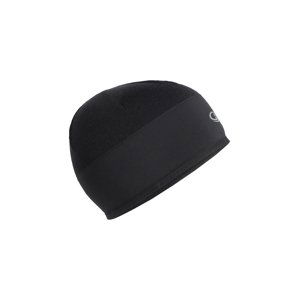 merino čepice ICEBREAKER Adult Tech Trainer Hybrid Beanie, Black velikost: OS (UNI)