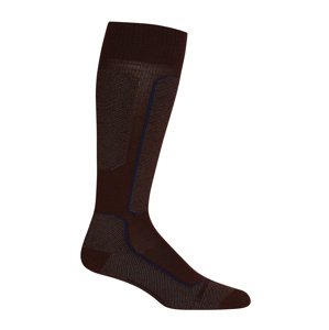 dámské merino ponožky ICEBREAKER Wmns Ski+ Light OTC, Espresso/Sage/Royal Navy velikost: M