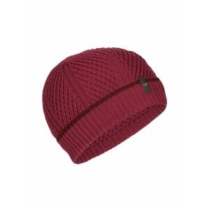 čepice ICEBREAKER Adult Waypoint Beanie, Cherry/Espresso velikost: OS (UNI)