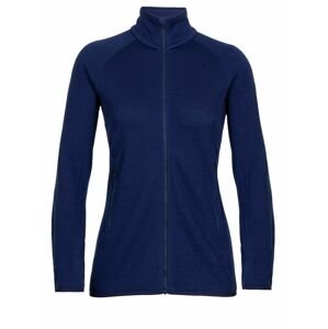 dámská mikina, zip ICEBREAKER Wmns Elemental LS Zip, Royal Navy velikost: M