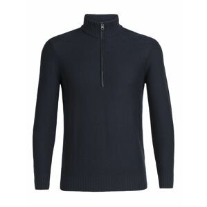 pánský svetr ICEBREAKER Mens Waypoint LS Half Zip, Midnight Navy velikost: S